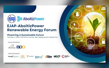 EJAP, Aboitiz Power to hold 1st RE forum