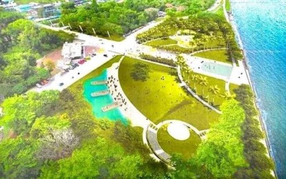 <p><strong>RENOVATION</strong>. The proposed improvement of MacArthur Landing Memorial National Park in Palo, Leyte. The Leyte provincial government said the newly-renovated park will be opened to the public on or before Oct. 20, 2024 in time for the 80th Leyte Gulf Landings commemoration.<em> (Photo courtesy of PGAA Design) </em></p>