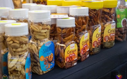 <p><strong>SWEETS FOR SALE.</strong> Pili candies in different flavors are available during the four-day Saod AlbayAni Trade Fair 2024 at Ayala Mall in Legazpi City, Albay province in this undated photo. At least nine Department of Agrarian Reform (DAR)-assisted organizations in Albay generated PHP350,000 sales during the four-day event from Sept. 26-29, 2024. <em>(Photo courtesy of DAR-Albay) </em></p>