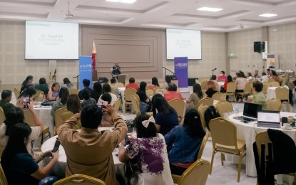 <p><strong>PREP FOR VACCINATION.</strong> Health providers gather for the provincial-level intersectoral and stakeholders meeting at a hotel in Iloilo City on Wednesday (Oct. 3, 2024) in preparation for routine and school-based immunization. The IPHO targets over 83,000 learners in Iloilo for the vaccination activity that starts on Oct. 7. <em>(Photo courtesy of IPHO)</em></p>