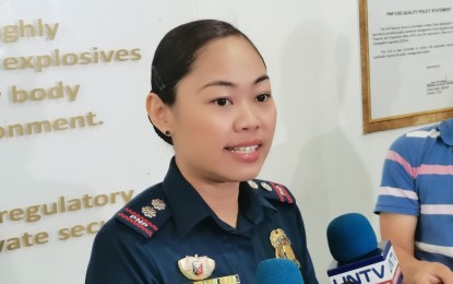 <p>Philippine National Police (PNP) Civil Security Group (CSG) spokesperson Lt. Col. Eudisan Gultiano <em>(PNA photo by Lloyd Caliwan)</em></p>