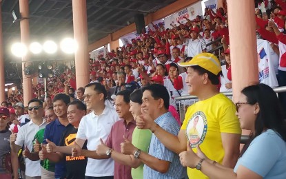 <p><strong>PAYOUT.</strong> Close to 7,000 residents of Iloilo City gather at the Iloilo Sports Complex on Friday (Oct. 4, 2024) to receive their salaries for their services rendered under the Tulong Panghanapbuhay para sa ating Disadvantaged/Displaced (TUPAD) workers program of the Department of Labor and Employment (DOLE). DOLE Iloilo head Amalia Judicpa, in an interview, said so far, the payout is one of the biggest for Iloilo City. <em>(PNA photo by PGLena)</em></p>