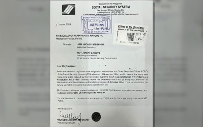 Macasaet resigns as SSS chief, accepts party-list nomination