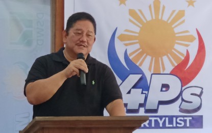 <p><strong>CHANGE OF PLAN</strong>. House Minority Leader Marcelino Libanan in this undated photo. The party-list lawmaker has dropped plans to run as representative of Eastern Samar’s lone district, heeding calls of House Speaker Ferdinand Martin Romualdez for unity among leaders in Eastern Visayas. <em>(PNA photo by Roel Amazona)</em></p>