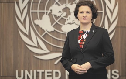 <p>UNDP Istanbul Regional Hub manager Steliana Nedera <em>(Anadolu)</em></p>