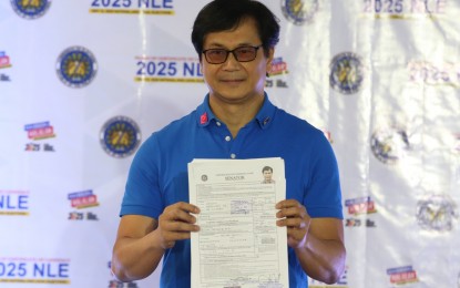 <p>Outgoing DILG Secretary Benjamin Abalos Jr. <em>(PNA photo by Avito Dalan)</em></p>