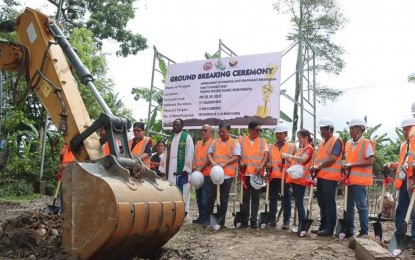 <p><strong>ROAD TO PROGRESS</strong>. The PHP256-million farm-to-market road project in Pinukpuk, Kalinga province breaks ground on Thursday (Oct. 10, 2024). The 12.5-kilometer infrastructure is among the projects granted to Kalinga under the Department of Agriculture - Philippine Rural Development Project Scale-Up program. <em>(Photo courtesy of DA-PRDP FB)</em></p>