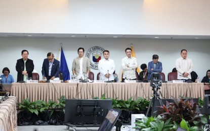 <p><strong>ARREST ORDER</strong>. The quad committee of the House of Representatives holds its eighth hearing into alleged illegal Philippine Offshore Gaming Operators at Batasang Pambansa in Quezon City on Friday (Oct. 11, 2024). The panel issued an arrest order against Mylah Roque, the wife of former presidential spokesperson Harry Roque, for her repeated failures to attend committee hearings despite multiple invitations. <em>(Photo courtesy of House Press and Public Affairs Bureau)</em></p>