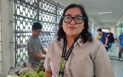 <p><strong>KADIWA NG PANGULO EXPANSION.</strong> Agriculture Assistant Secretary Genevieve Velicaria-Guevarra says they are eyeing to expand the Kadiwa ng Pangulo in the Visayas and Mindanao within the month during an interview with the Philippine News Agency on Wednesday (Oct. 16, 2024). She said more local government units are coordinating with the Department of Agriculture to make Rice for All and P29 programs accessible to more Filipinos. <em>(PNA photo by Stephanie Sevillano)</em></p>