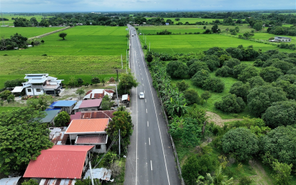 <p><strong>ROAD ENHANCEMENT.</strong> A portion of the Sta. Rosa-Tarlac Road in Zaragoza, Nueva Ecija in this undated photo. The Department of Public Works and Highways on Wednesday (Oct. 16, 2024) reported the completion of two road enhancement projects worth PHP191.2 million in the province's Guimba and Zaragoza towns. <em>(Photo courtesy of DPWH)</em></p>