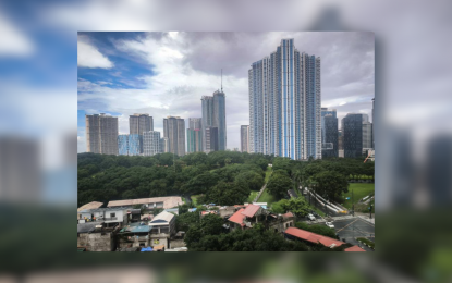 Bonifacio Global City in Taguig (Photo from PNA / Joan Bondoc)