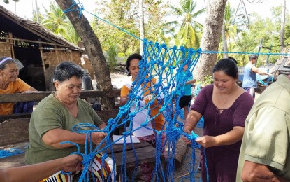 SEAWEED PRODUCTION  (Photo courtesy of BFAR-7)