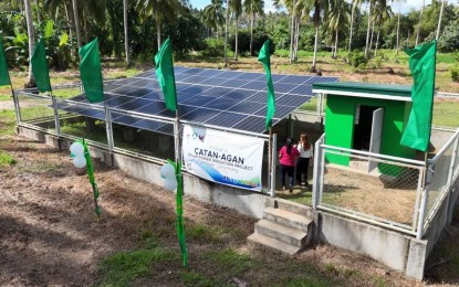 <p><strong>AGRICULTURE PRODUCTIVITY.</strong> The solar-powered irrigation system in Juban, Sorsogon in this undated photo. The Department of Agrarian Reform and National Irrigation Agency in Bicol said on Friday (Feb. 21, 2025) that they have turned over PHP13 million worth of Communal Irrigation Systems (CIS) this week, increasing the productivity and water supply in rice fields. <em>(Photo courtesy of NIA-5)</em></p>