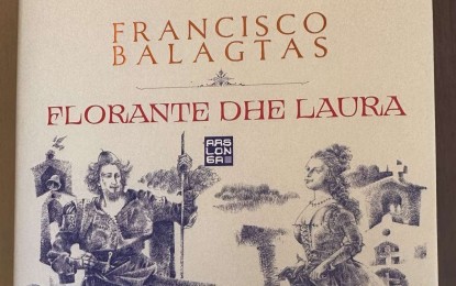 A copy of the Albanian translated Florante at Laura.