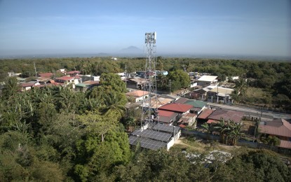 A solar-powered cell site