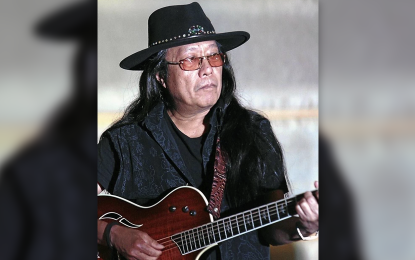Folk singer Freddie Aguilar
