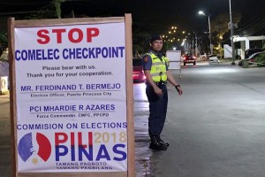 Barangay, SK polls gun ban kicks off in Palawan