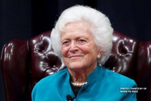 Former US First Lady Barbara Bush dies at 92