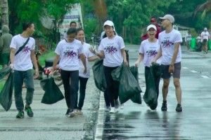 Surigao 'plogging' nets over 1,500-kilo trash