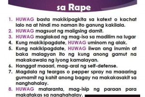 Angono Police apologizes for anti-rape tips 