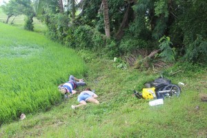 2 bullet-riddled bodies found at rice field in Antique town