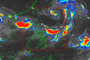 TS 'Inday' slightly intensifies, brings moderate to heavy rains 