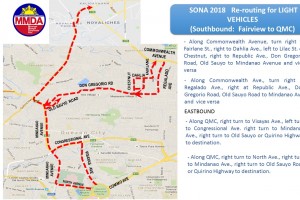 Parts of Commonwealth Ave. closed for SONA on July 23