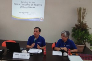 PDIC to bid out 43 assets of closed banks in Visayas