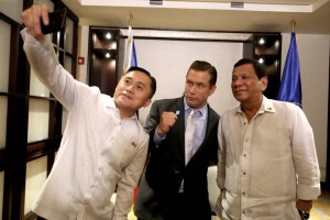 Duterte meets Hollywood actor Stephen Baldwin