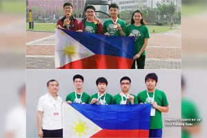 Pinoy students win medals in 2 math tilts in China 