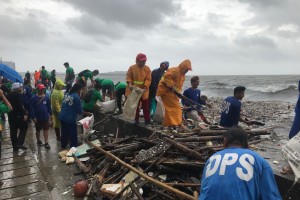 Manila Bay Clean-Up 2018 postponed due to bad weather