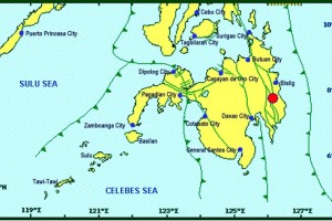 2 quakes jolt ComVal, Davao Occidental