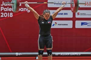Air Force lauds Hidilyn Diaz gold medal win in Asian Games