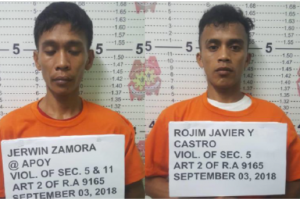 P130-K 'shabu' seized from pusher, cohort in General Trias