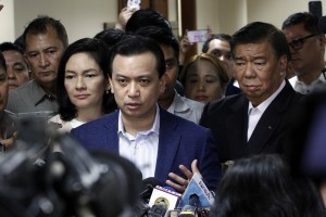 Trillanes evades arrest, submits to Senate custody