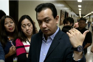 Pasay court to hear grave threat raps vs. Trillanes in Feb.