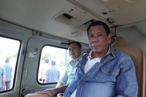Duterte monitors Typhoon Rosita
