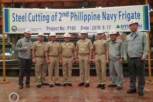 Steel-cutting for PN's 2nd missile-armed frigate done deal