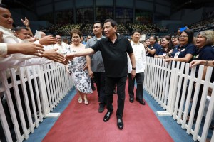 Public support will deter ouster plot vs. Duterte: Palace