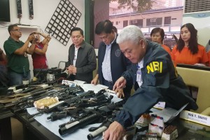 Chinese woman, 5 others face raps over seized arms in Rizal