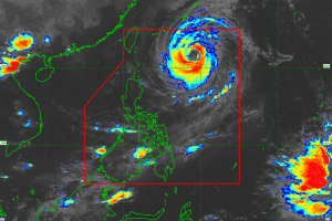 Typhoon 'Paeng' weakens as it slowly moves outside PAR