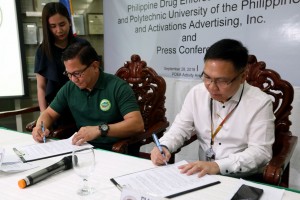 PDEA, PUP ink deal to give anti-drug training 
