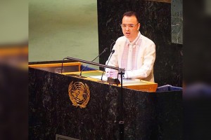 Uphold global community's interest, Cayetano tells UN members