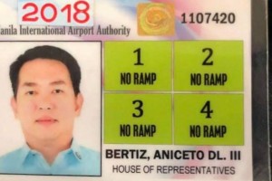 Bertiz returns NAIA access ID