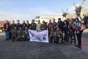 PH deploys C-130 loaded with aid supplies to Indonesia