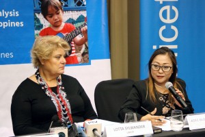UNICEF recommends child-friendly laws, policies