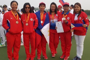 PH lawn bowlers win 3 medals in China