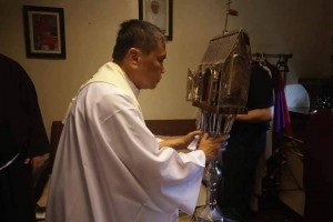 Saints inspire people and connect them to God: parish priest