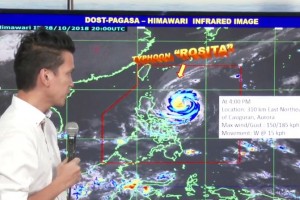‘Rosita’ nears Luzon, more areas under Signal No. 3