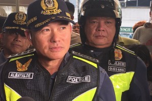 PNP chief inspects metro security preps ahead of 'Undas'